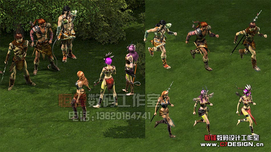 web game character sample alt